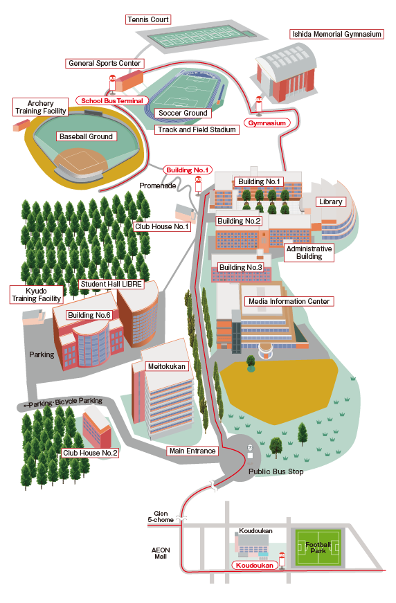 Campus map