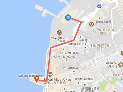 成風館徒歩マップ