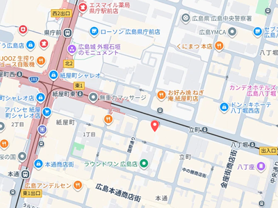 立町キャンパス位置